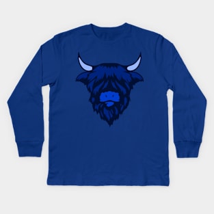 Scotland - Hairy Coo Kids Long Sleeve T-Shirt